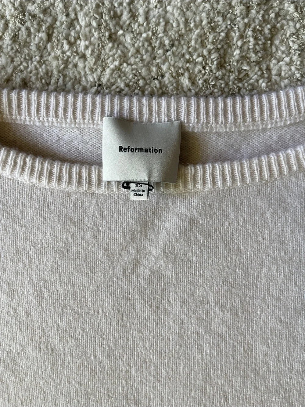 Reformation Beverly Cashmere Sweater